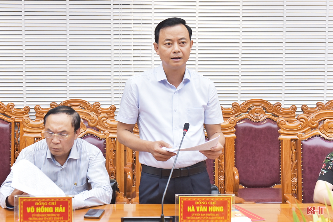 Tạo mọi điều kiện để đội ngũ trí thức “hiến kế” cho sự phát triển của Hà Tĩnh