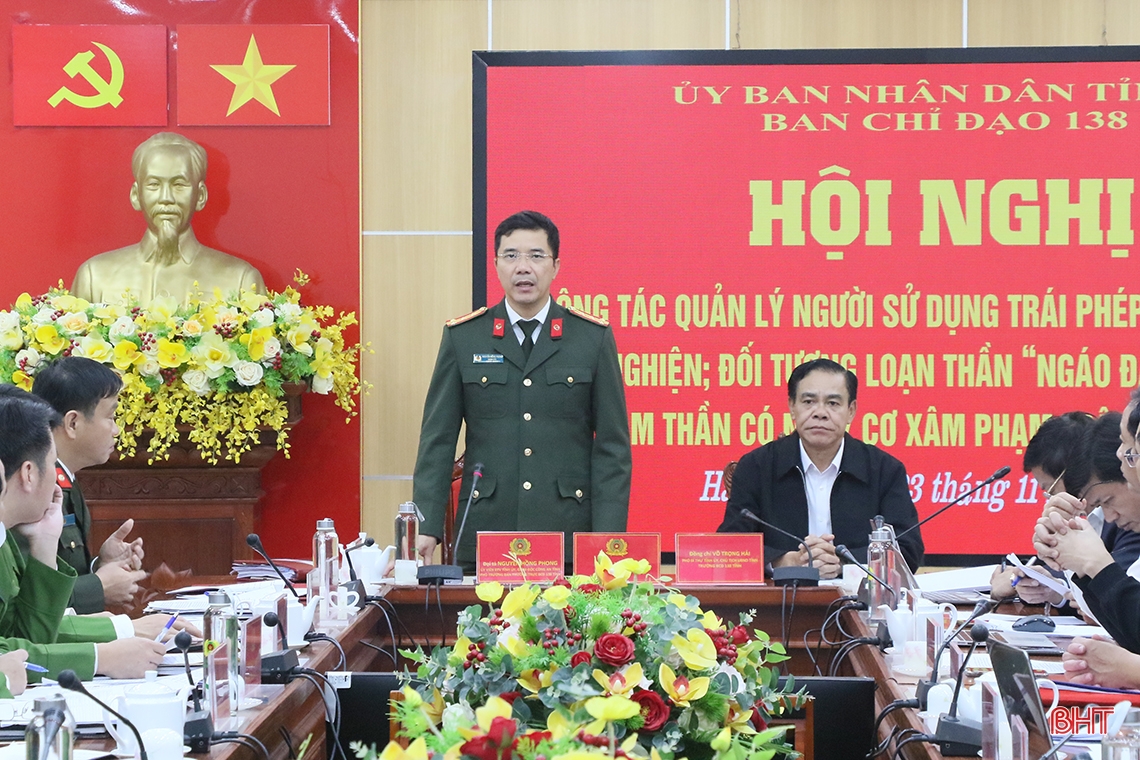 Tăng cường quản lý người nghiện, người sử dụng trái phép chất ma túy
