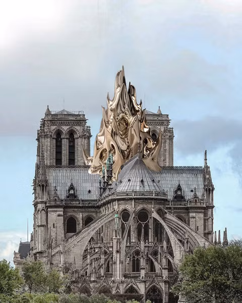 Diện mạo mới của nhà thờ Đức Bà Paris trông như thế nào?