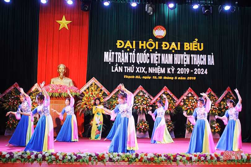 Chủ tịch Ủy ban MTTQ huyện Thạch Hà, Kỳ Anh tái đắc cử nhiệm kỳ mới