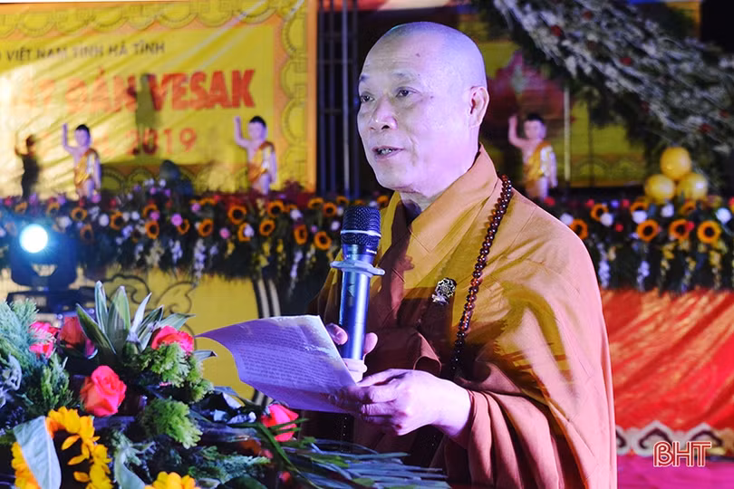 Hà Tĩnh long trọng tổ chức Đại lễ Phật đản Vesak 2019