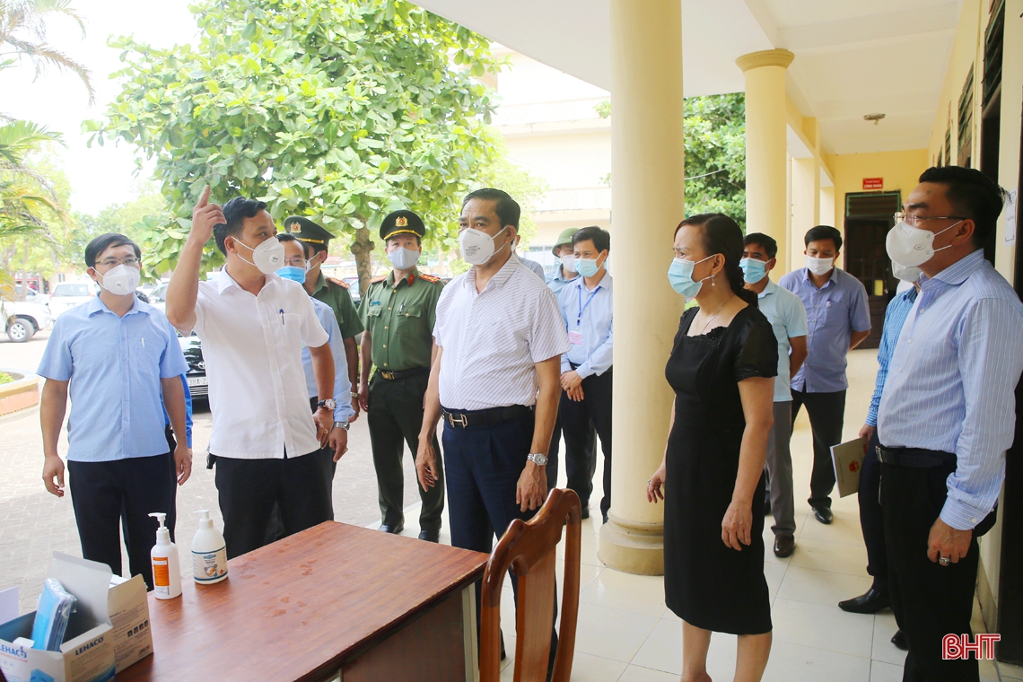 Đảm bảo Kỳ thi tốt nghiệp THPT ở Hà Tĩnh diễn ra an toàn, nghiêm túc