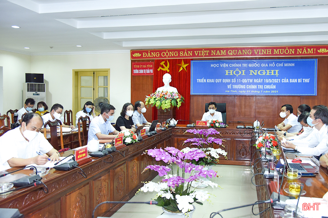 Xây dựng trường chính trị chuẩn nhằm đáp ứng yêu cầu đào tạo, bồi dưỡng cán bộ