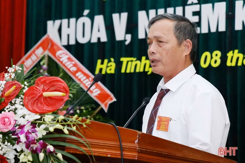 Nguyên Trưởng ban Văn hóa - Xã hội được bầu làm Chủ tịch Hội Khuyến học tỉnh Hà Tĩnh
