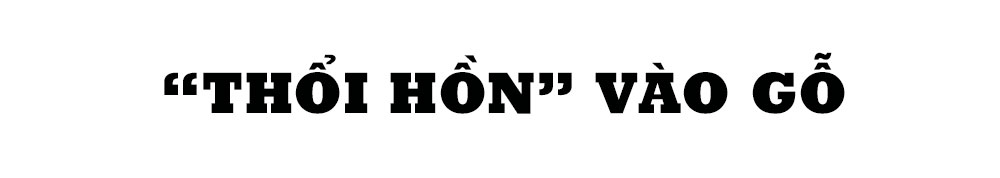 Chàng trai Hà Tĩnh “say” nghệ thuật điêu khắc gỗ