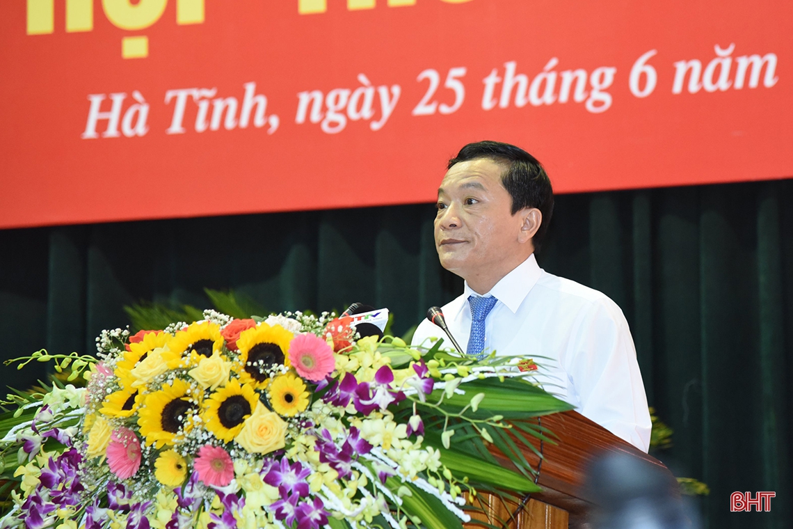 Kỳ họp thứ nhất, HĐND tỉnh Hà Tĩnh khóa XVIII thành công tốt đẹp