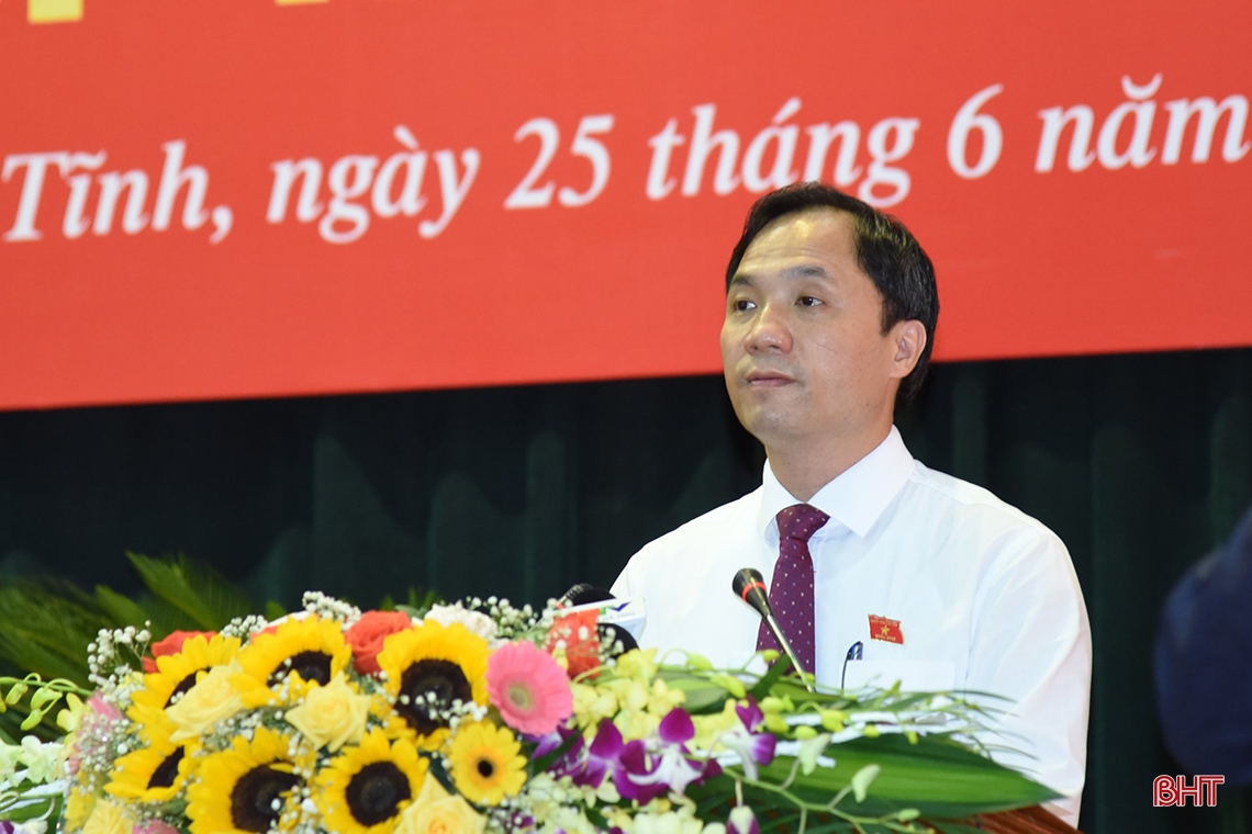 Kỳ họp thứ nhất, HĐND tỉnh Hà Tĩnh khóa XVIII thành công tốt đẹp