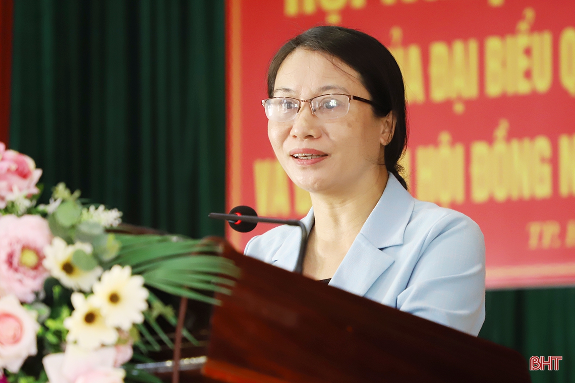 Cử tri TP Hà Tĩnh mong muốn sớm tháo gỡ vướng mắc, triển khai các dự án trên địa bàn