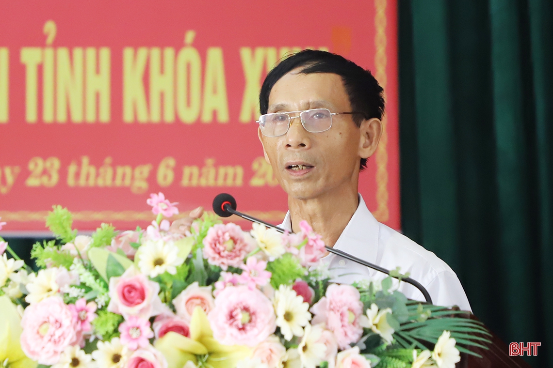 Cử tri TP Hà Tĩnh mong muốn sớm tháo gỡ vướng mắc, triển khai các dự án trên địa bàn