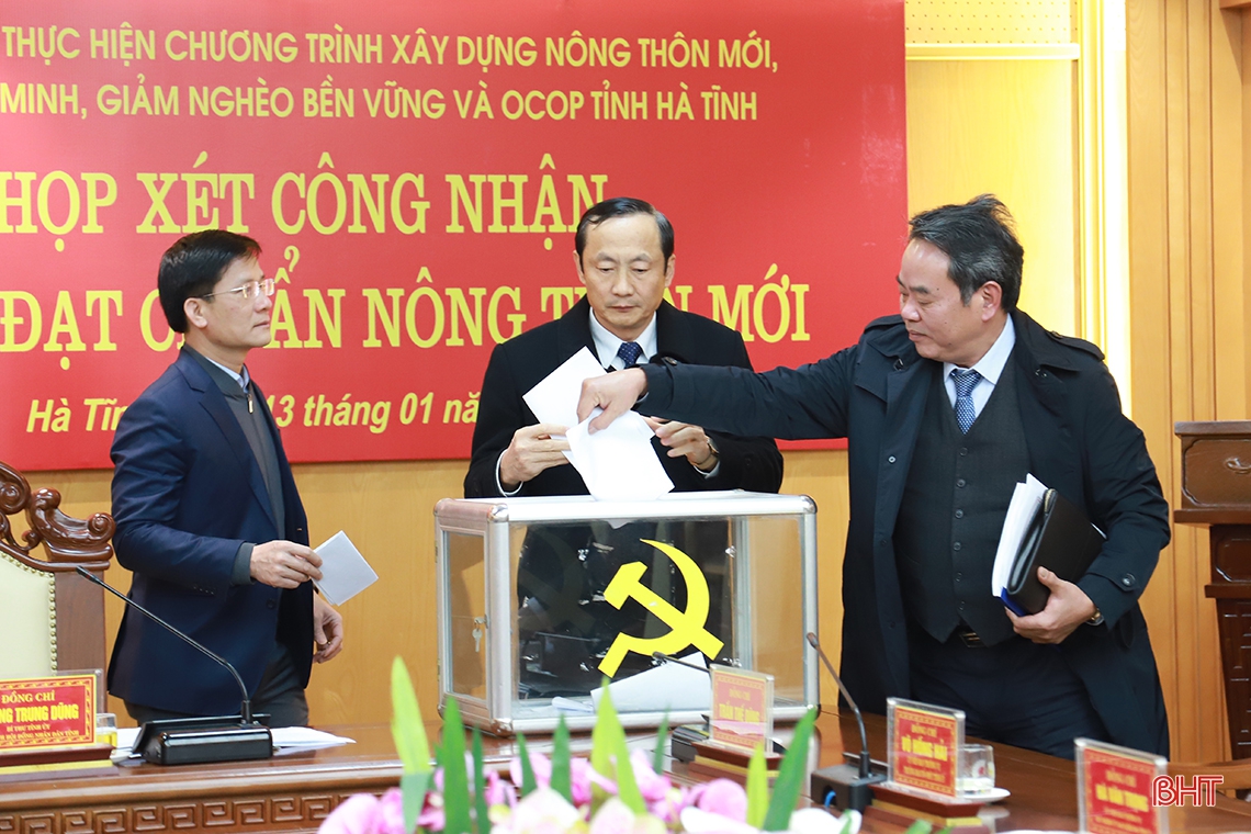 Hà Tĩnh đề nghị Trung ương công nhận huyện Vũ Quang đạt chuẩn nông thôn mới