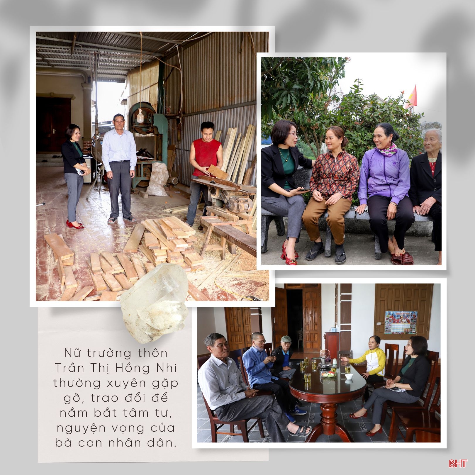 “Chất thép” của nữ Trưởng thôn Gia Thịnh