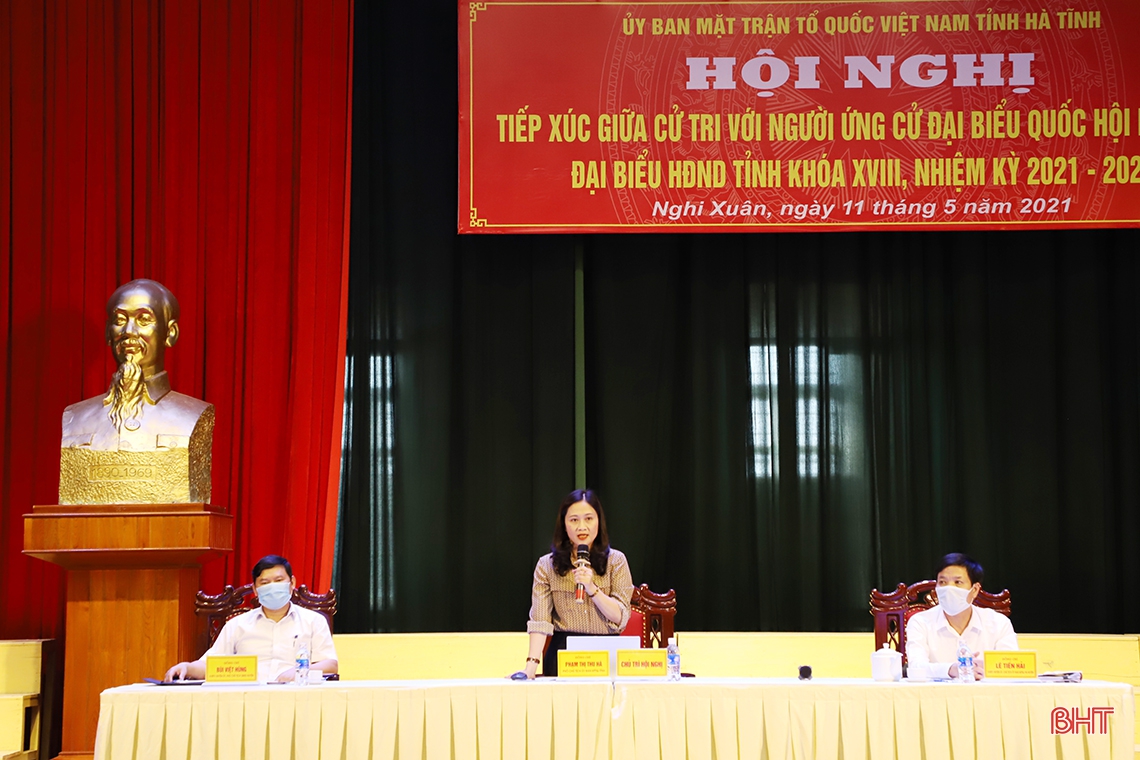 Cử tri Nghi Xuân tin tưởng các ứng viên sẽ làm tròn trách nhiệm khi trúng cử