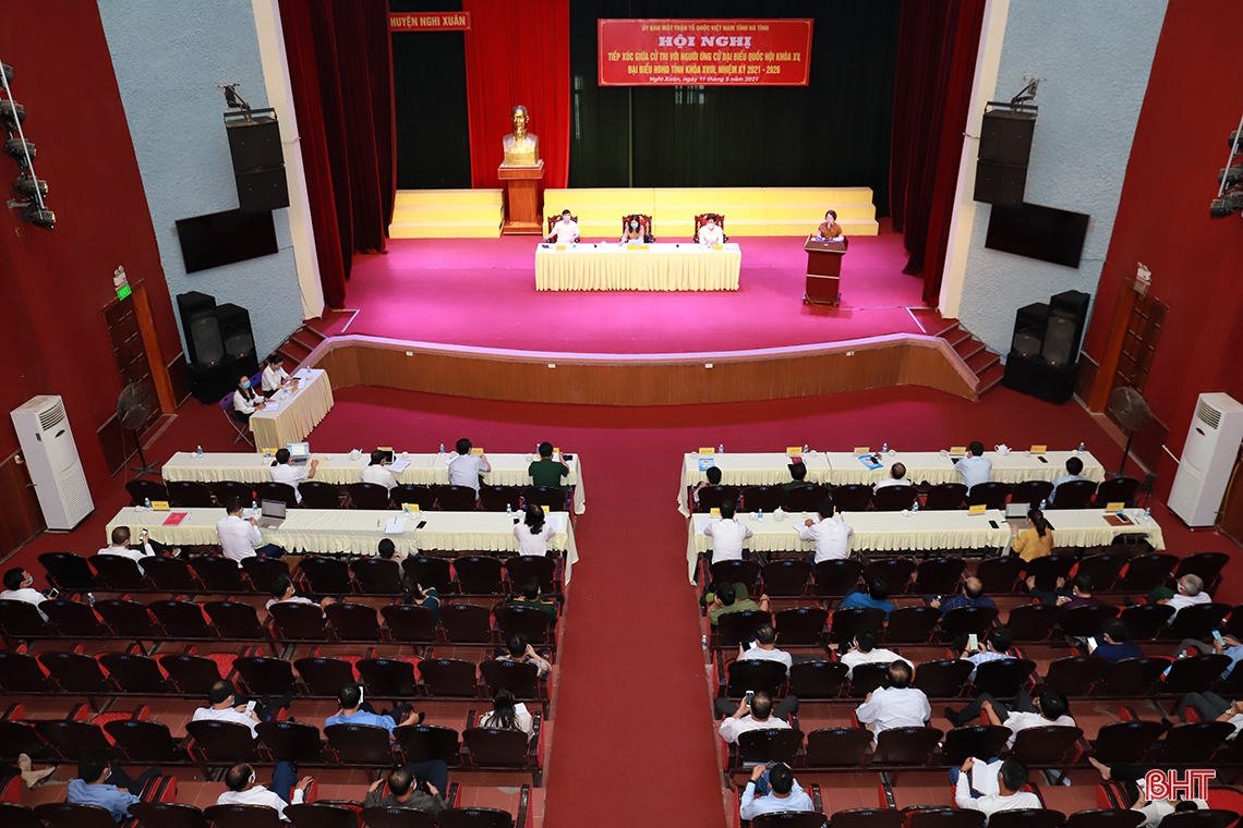 Cử tri Nghi Xuân tin tưởng các ứng viên sẽ làm tròn trách nhiệm khi trúng cử