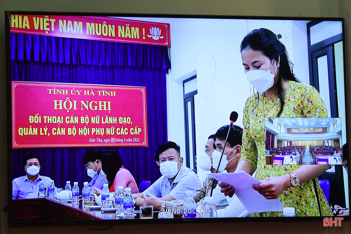 Tạo cơ hội để phụ nữ Hà Tĩnh được cống hiến, nâng cao vị thế trong gia đình và xã hội