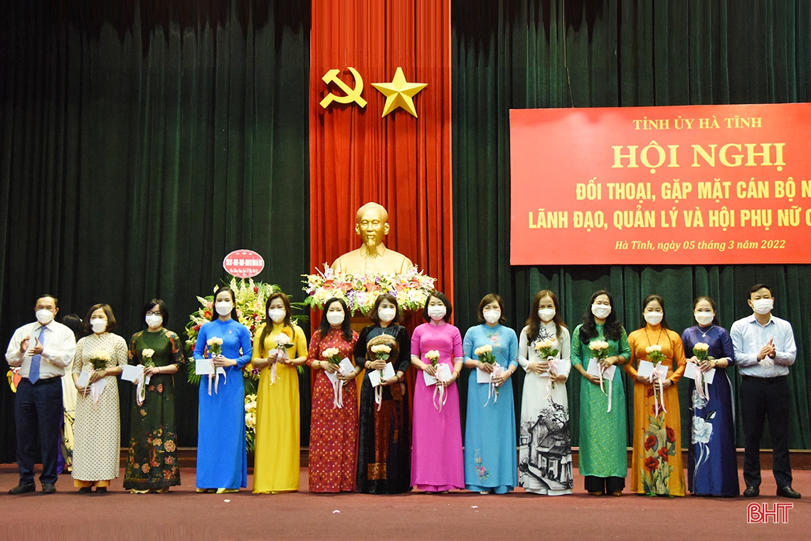 Tạo cơ hội để phụ nữ Hà Tĩnh được cống hiến, nâng cao vị thế trong gia đình và xã hội