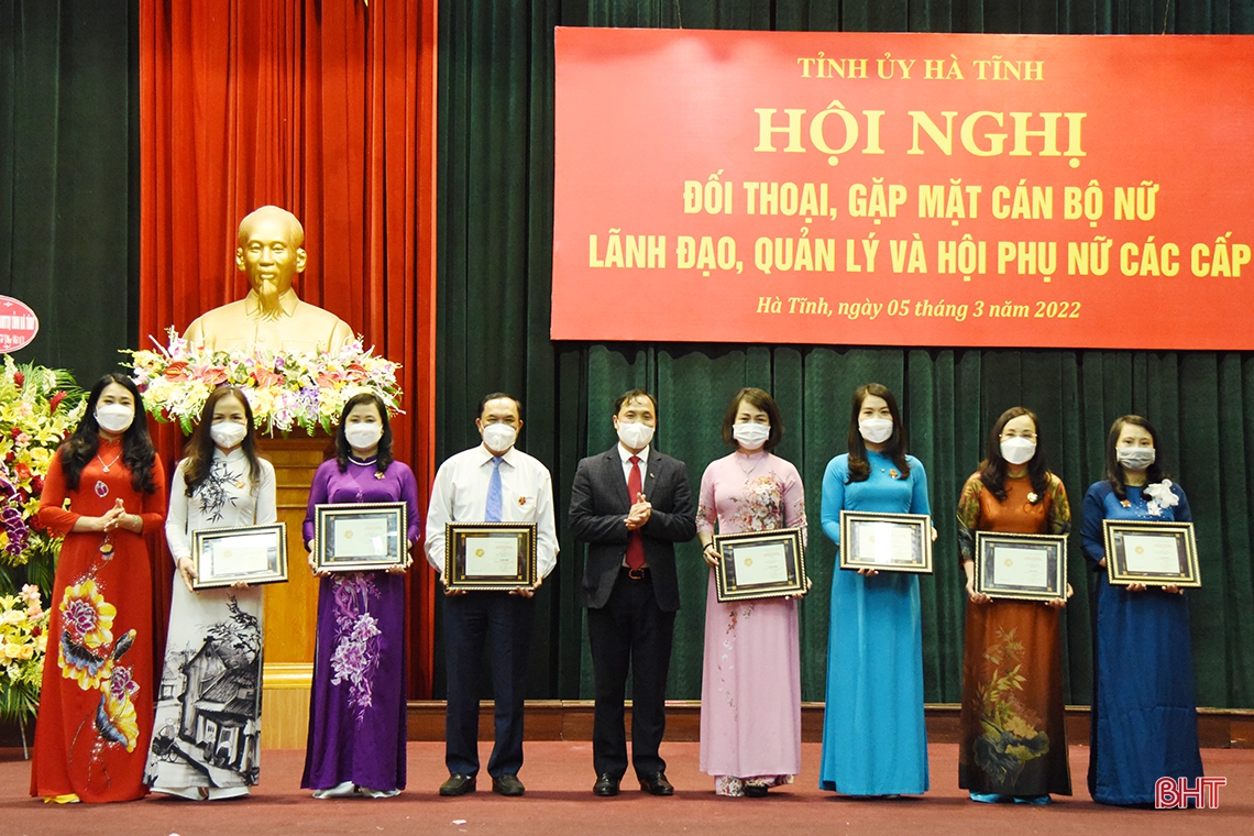 Tạo cơ hội để phụ nữ Hà Tĩnh được cống hiến, nâng cao vị thế trong gia đình và xã hội