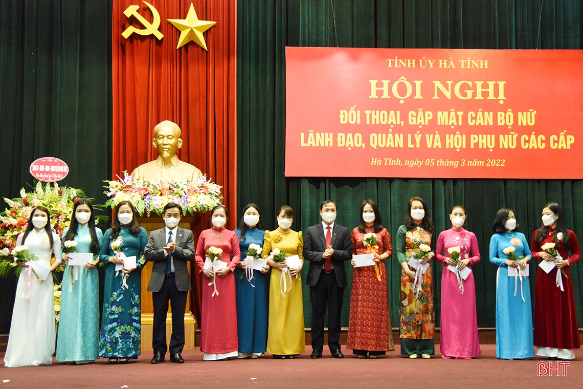 Tạo cơ hội để phụ nữ Hà Tĩnh được cống hiến, nâng cao vị thế trong gia đình và xã hội