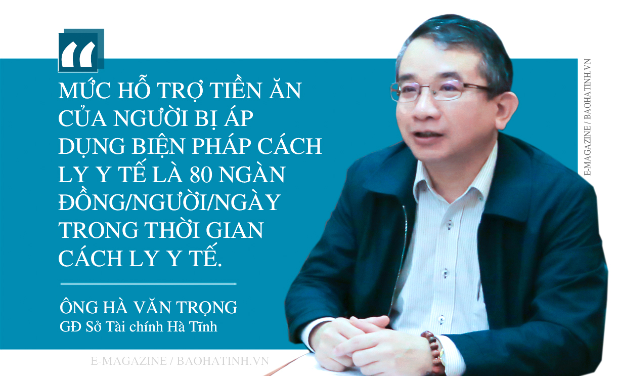 “Tư lệnh” ngành Tài chính Hà Tĩnh: Kịp thời thực hiện chế độ hỗ trợ trong phòng chống dịch Covid-19!
