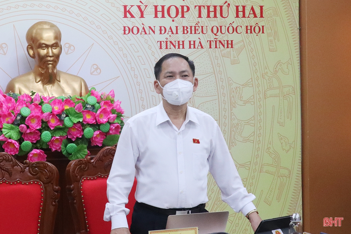 Đại biểu Quốc hội Hà Tĩnh tích cực góp ý tại buổi thảo luận các dự án luật