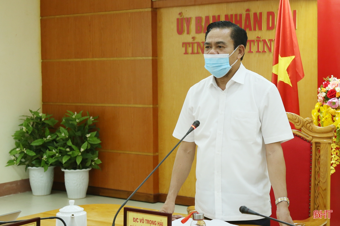 Chủ tịch UBND tỉnh Hà Tĩnh: Tiếp tục vào cuộc chống dịch Covid-19 với trách nhiệm cao nhất