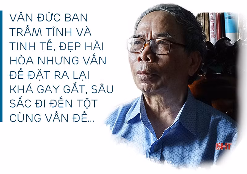 Nhà văn Đức Ban: “Đêm thức” để sáng...