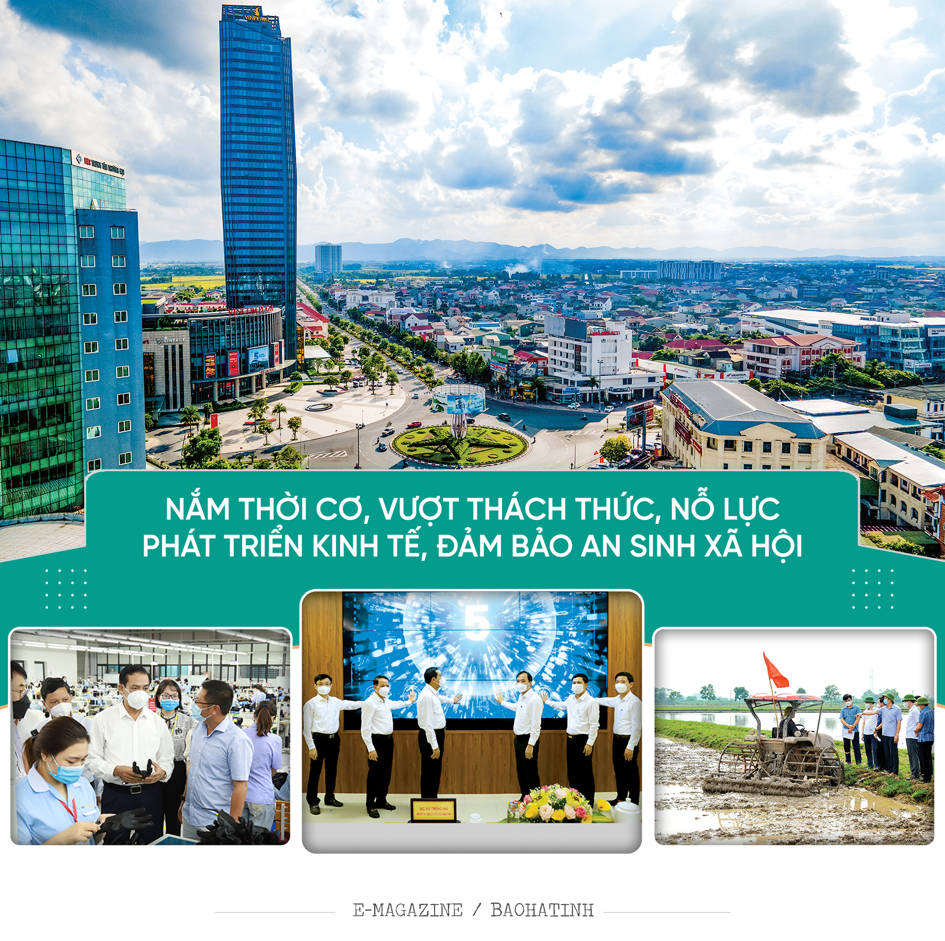 Nắm thời cơ, vượt thách thức, Hà Tĩnh nỗ lực phát triển kinh tế, đảm bảo an sinh xã hội