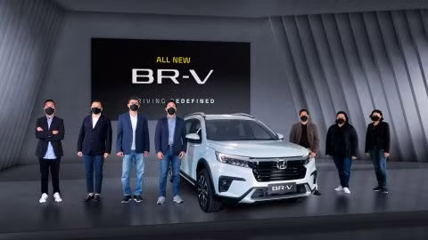 Honda BR-V 2022 ra mắt với cấu hình 7 chỗ và nhiều công nghệ hơn
