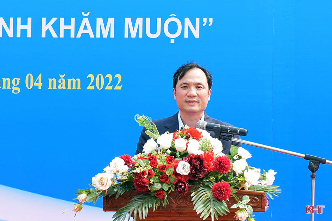 Lãnh đạo Hà Tĩnh chúc tết Bunpimay và dự khởi công công trình thuỷ lợi tại Lào