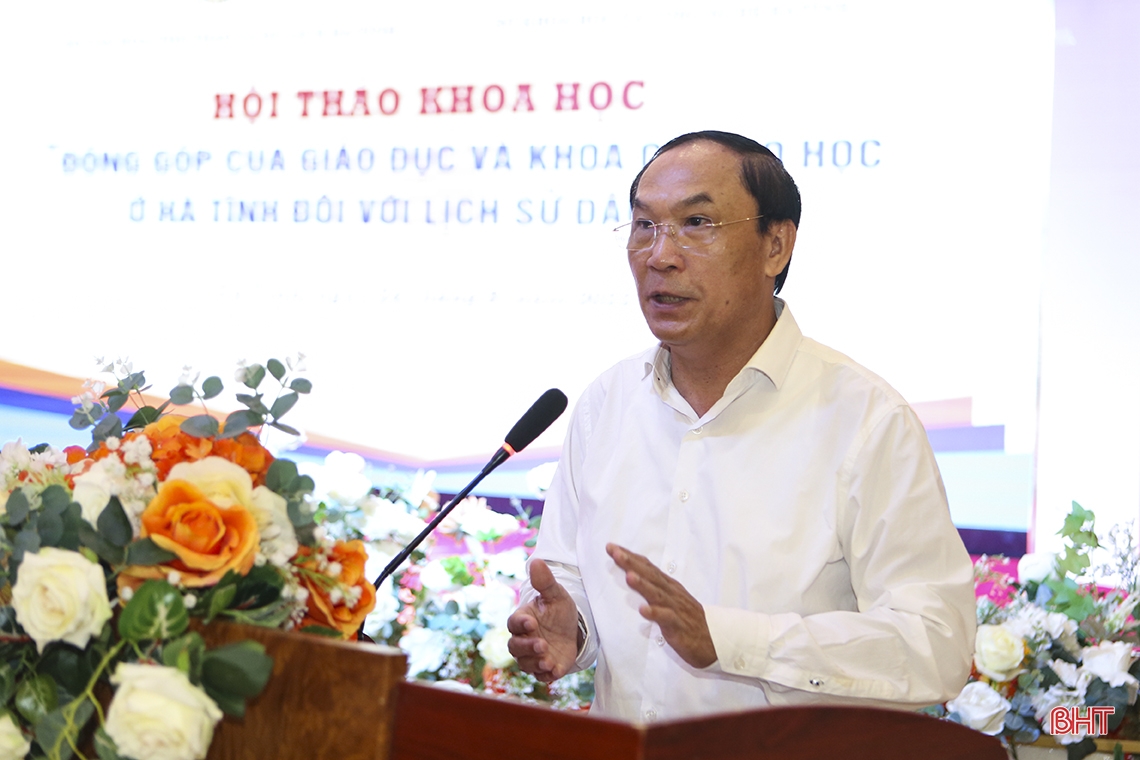 Giáo dục và khoa cử Nho học ở Hà Tĩnh có đóng góp lớn đối với lịch sử dân tộc