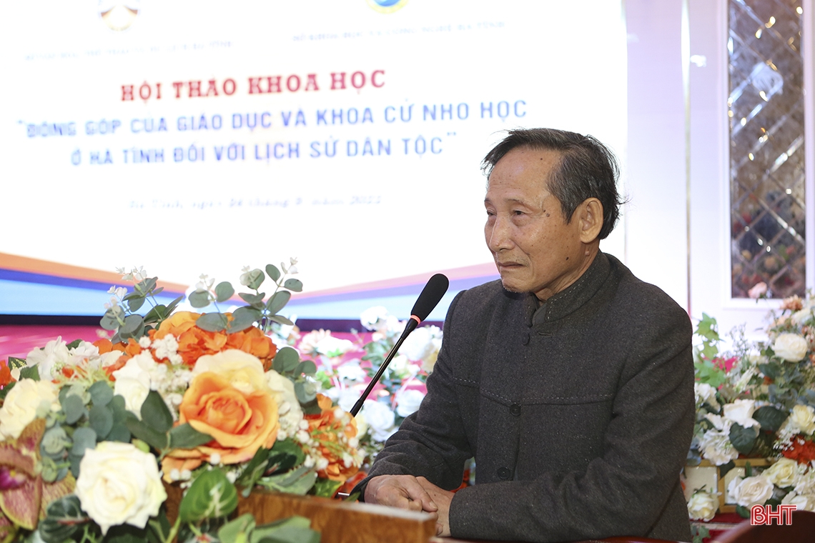 Giáo dục và khoa cử Nho học ở Hà Tĩnh có đóng góp lớn đối với lịch sử dân tộc