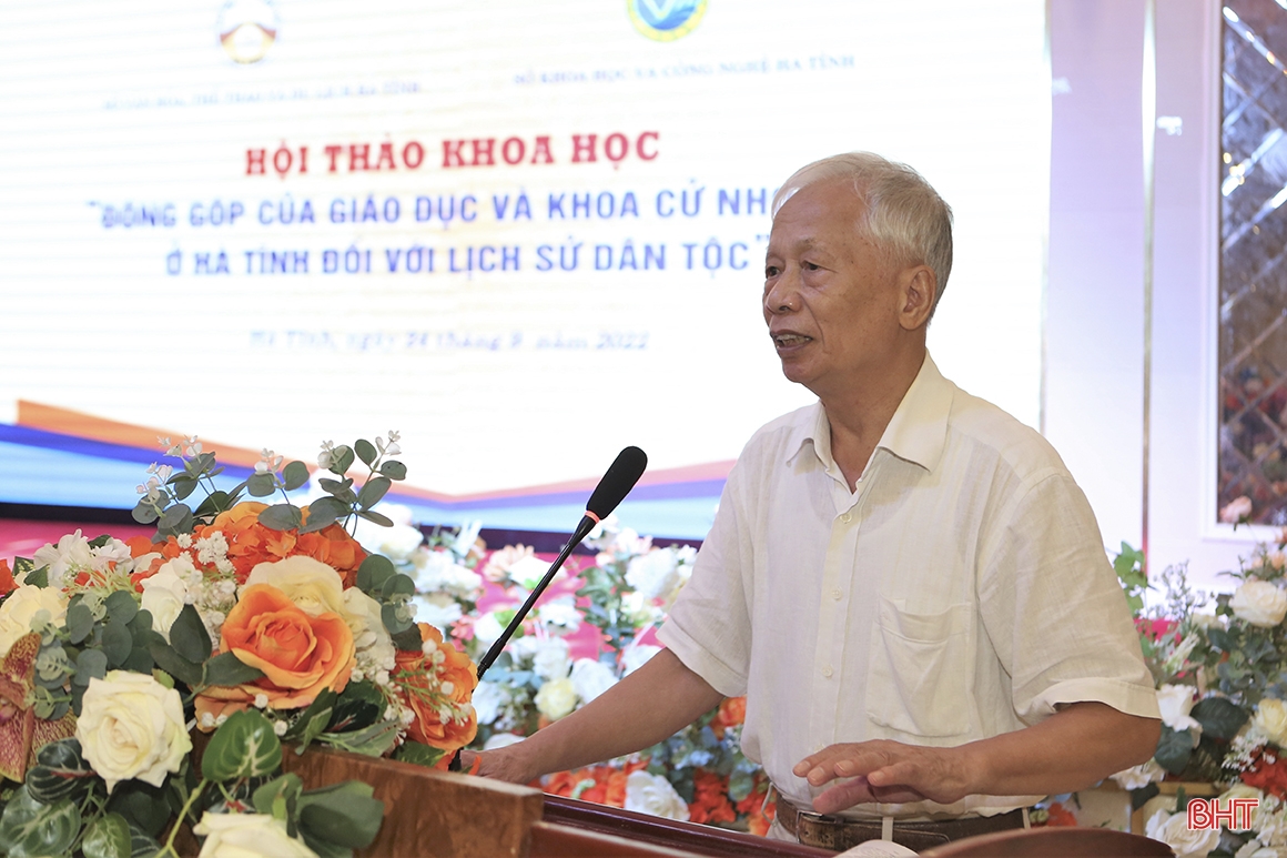 Giáo dục và khoa cử Nho học ở Hà Tĩnh có đóng góp lớn đối với lịch sử dân tộc