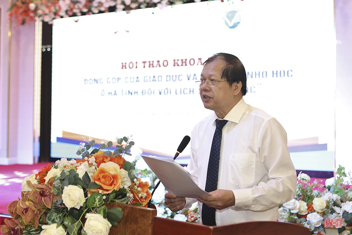 Giáo dục và khoa cử Nho học ở Hà Tĩnh có đóng góp lớn đối với lịch sử dân tộc