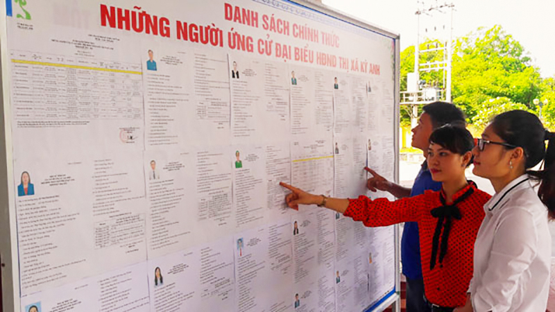 Việc lập, niêm yết danh sách cử tri được tiến hành ra sao?