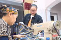Giữ nghề truyền thống may chăn đệm Thạch Đồng