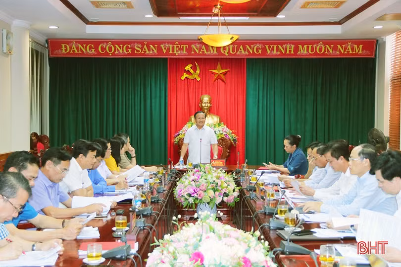 Tính toán kỹ từng dự án, đảm bảo môi trường đầu tư trên địa bàn Hà Tĩnh