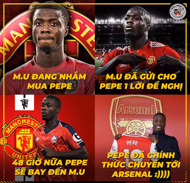 Arsenal “chơi lớn”, cổ động viên MU nản lòng