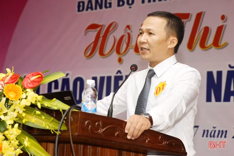 17 thí sinh tranh tài Hội thi Báo cáo viên giỏi cấp tỉnh Hà Tĩnh năm 2019