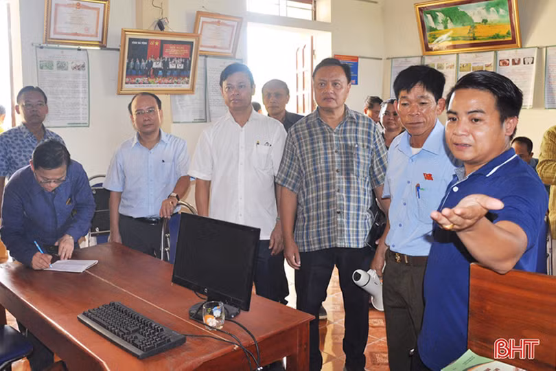 Cán bộ, lãnh đạo Savannakhet tham quan nông thôn mới Hà Tĩnh