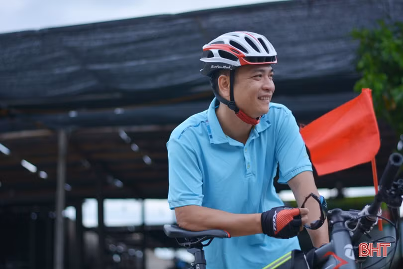 Vui, khỏe với Câu lạc bộ Đạp xe - tắm biển Kỳ Anh