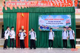 Sôi nổi chiến dịch nói không với bạo lực học đường của tuổi trẻ Hà Tĩnh