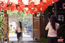 Lan tỏa niềm tự hào về Quốc khánh từ những quán cà phê ở Hà Tĩnh