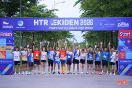 Gần 150 VĐV sôi nổi tranh tài tại “HTR - Ekiden 2026”