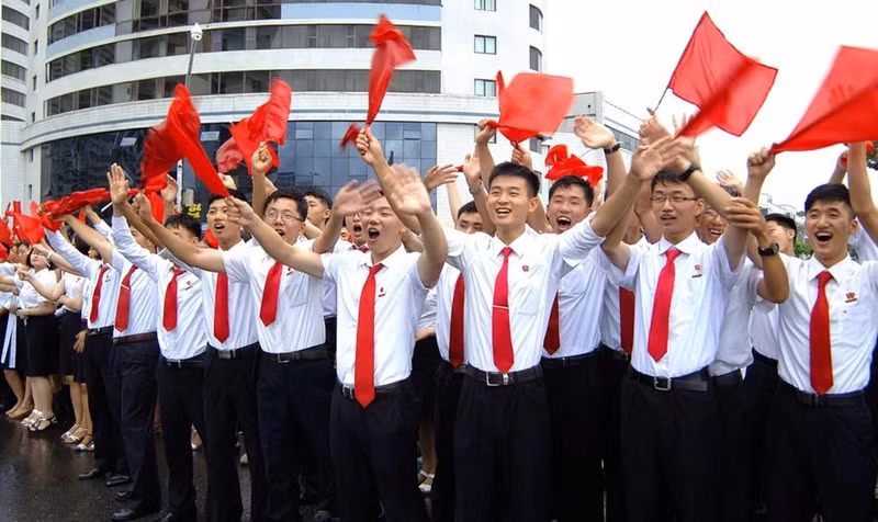 trieu tien ban phao hoa nhay mua mung vu phong ten lua dan dao