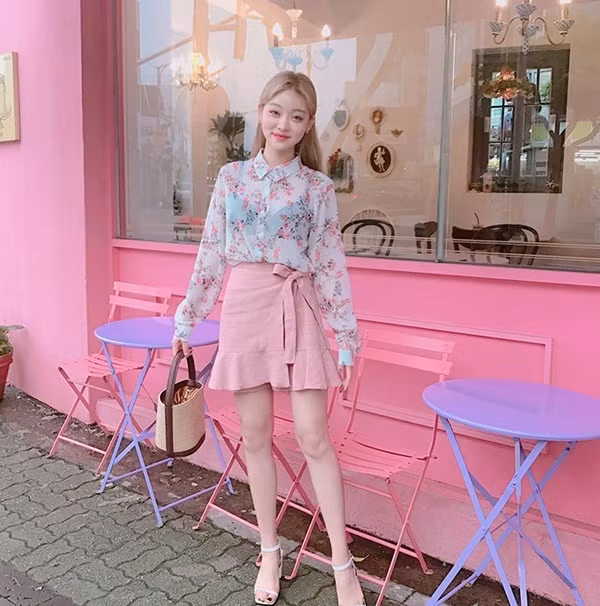 7 cach dien chan vay ngan tre trung ma chang lo phan cam
