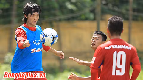 bai tap bong ma cua u22 viet nam mot cham va hon the nua