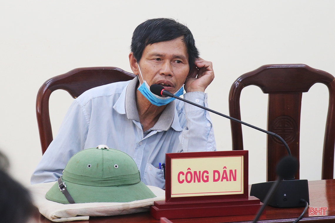 Đối thoại trực tiếp với công dân để kịp thời tháo gỡ vướng mắc, giải quyết vụ việc ngay từ cơ sở