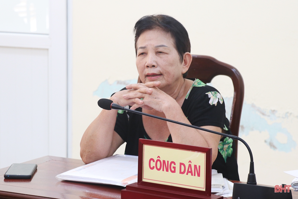 Đối thoại trực tiếp với công dân để kịp thời tháo gỡ vướng mắc, giải quyết vụ việc ngay từ cơ sở