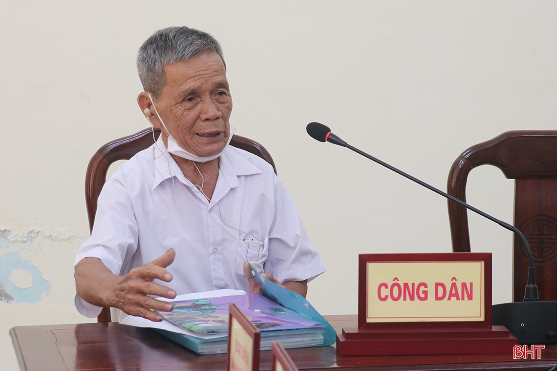 Đối thoại trực tiếp với công dân để kịp thời tháo gỡ vướng mắc, giải quyết vụ việc ngay từ cơ sở