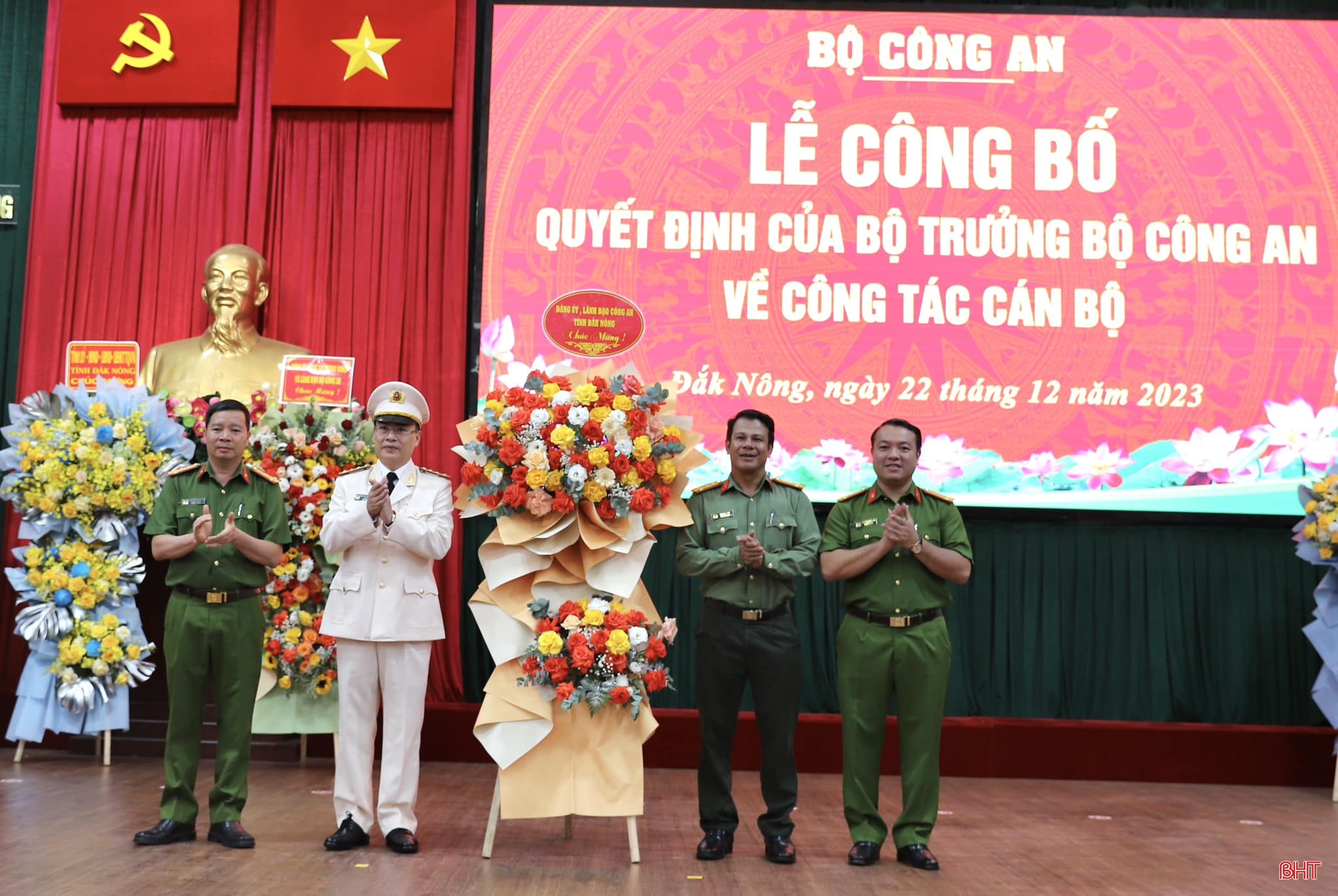 Phó Giám đốc Công an Hà Tĩnh giữ chức Giám đốc Công an tỉnh Đắk Nông