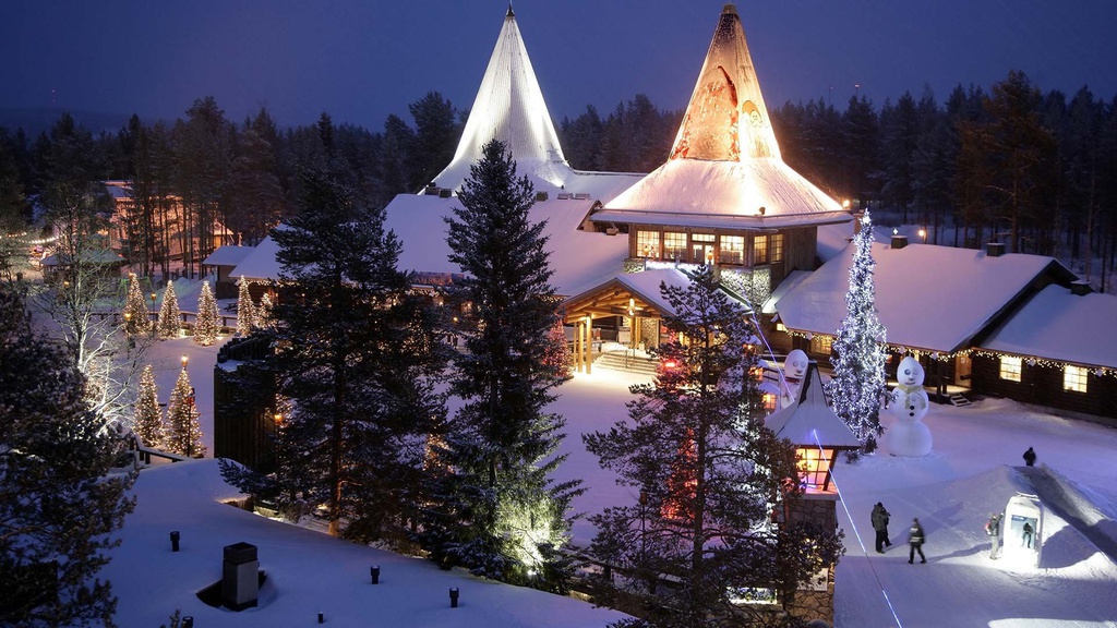 Đến thăm quê hương của ông già Noel